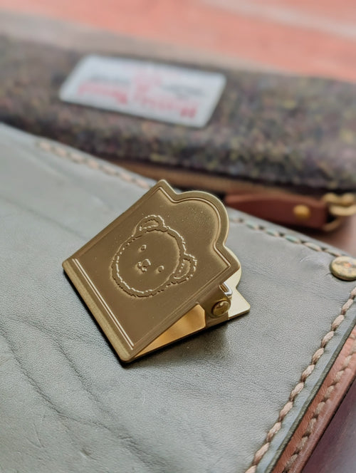 Brass Bear Clip