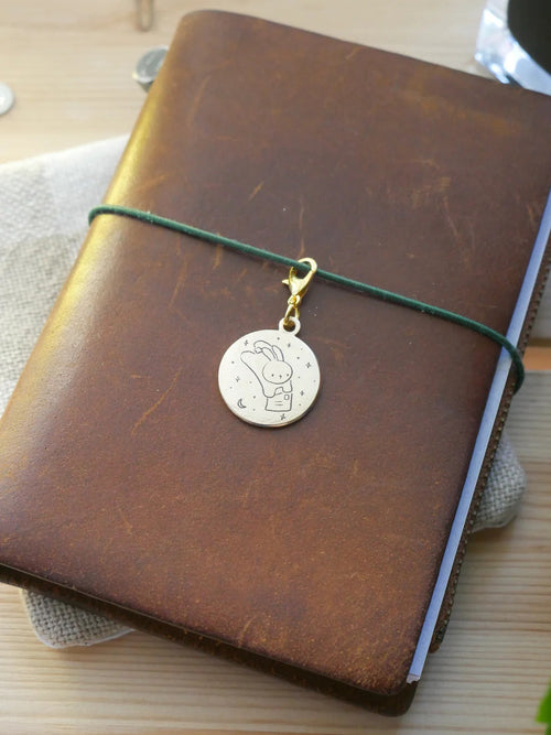"For You" Brass Charm