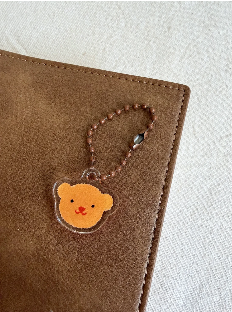 Teddy Bear Acrylic Charm